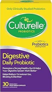 Culturelle, Probiotics, Digestive Daily Probiotic, 30 Vegetarian Capsules