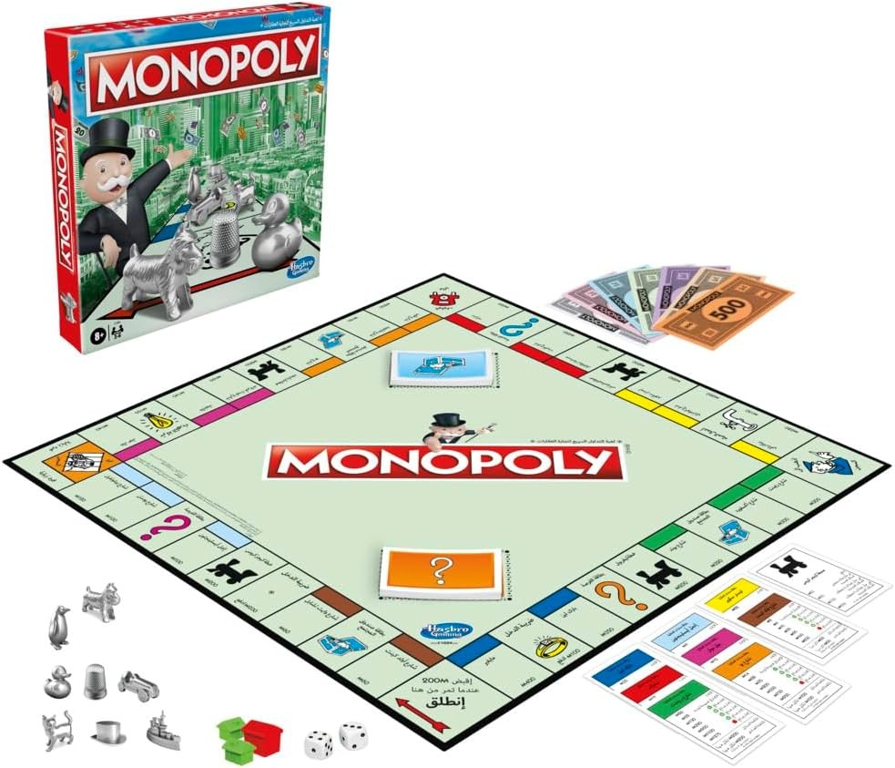 Monopoly Game, Family Board Games for 2 to 6 Players